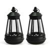 Retro Kerosinlampe Wasserdichte Solarkerzenlaterne LED Landschaft Hof Hängelichter Außen Garten Dekoration