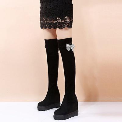 Chaussures Strass pour Femme Talons Très Hauts Bottes pour Femmes Plateforme Compensée Mi-saison Printemps Automne Gyaru Y2k Cosplay Hot
