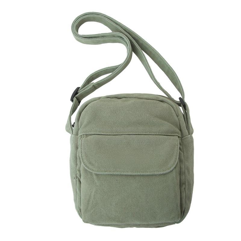 Handytasche Einfarbig Umhängetasche Canvas-Tasche Damen Schultertasche Kleine Tasche