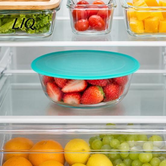 Silicone Seals Bowl Cover, Reusable Multi-Size Food Storage Lids Set, Dishwasher Durable Safe Eco-Friendly Fresh for Bowls Cups Mugs Jars Vegetable