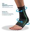 1 Pcs Breathable Ankle Compression Sleeve Support Brace Stabilizer for Pain Relief