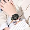 Stable And High-Value Test Watch Shows White, Advanced Sense, Niche Design, Square Unisex