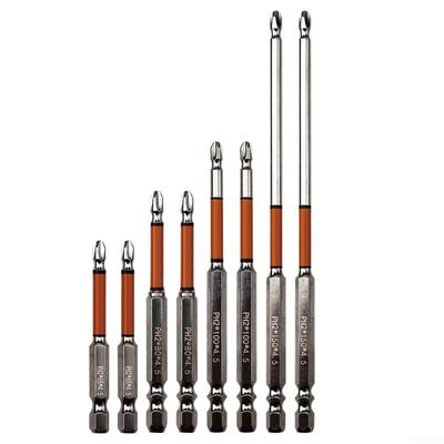 1/4\'\'(6.35mm) Hex Screwdriver Bits 100mm 150mm 2 X 65mm