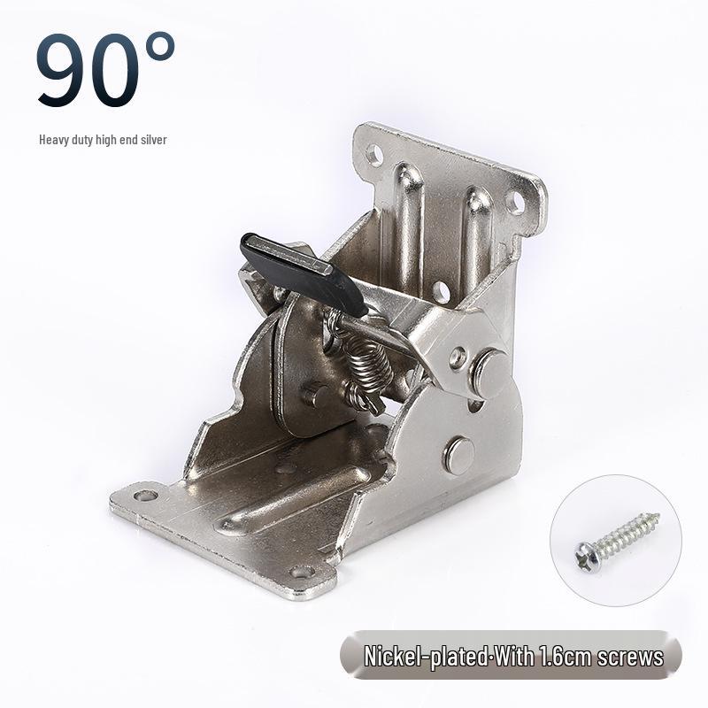90° Right Angle Self-Locking Folding Hinge for Table or Stool