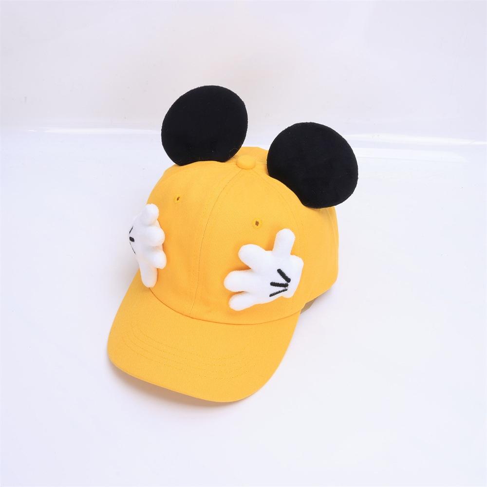 Cute Palm-ear Baseball Cap Unisex Trendy Cartoon-shaped Peaked Caps Sun Protection and Sunshade Baseball Cap for Outdoor Travel