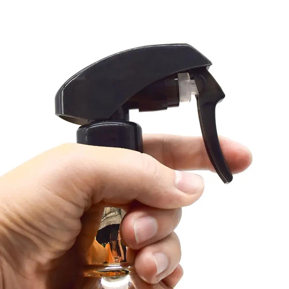 500ml Salon Atomizer Container Hairdressing Spray Bottle Retro Pattern Kettle Garden Watering Can Barber Hairstyling Tools