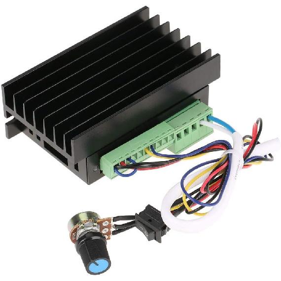 DC Motor Driver, CNC Brushless Motor Driver Controller WS55-220 DC48V 500V Motor Driver Controller BLDC Controller