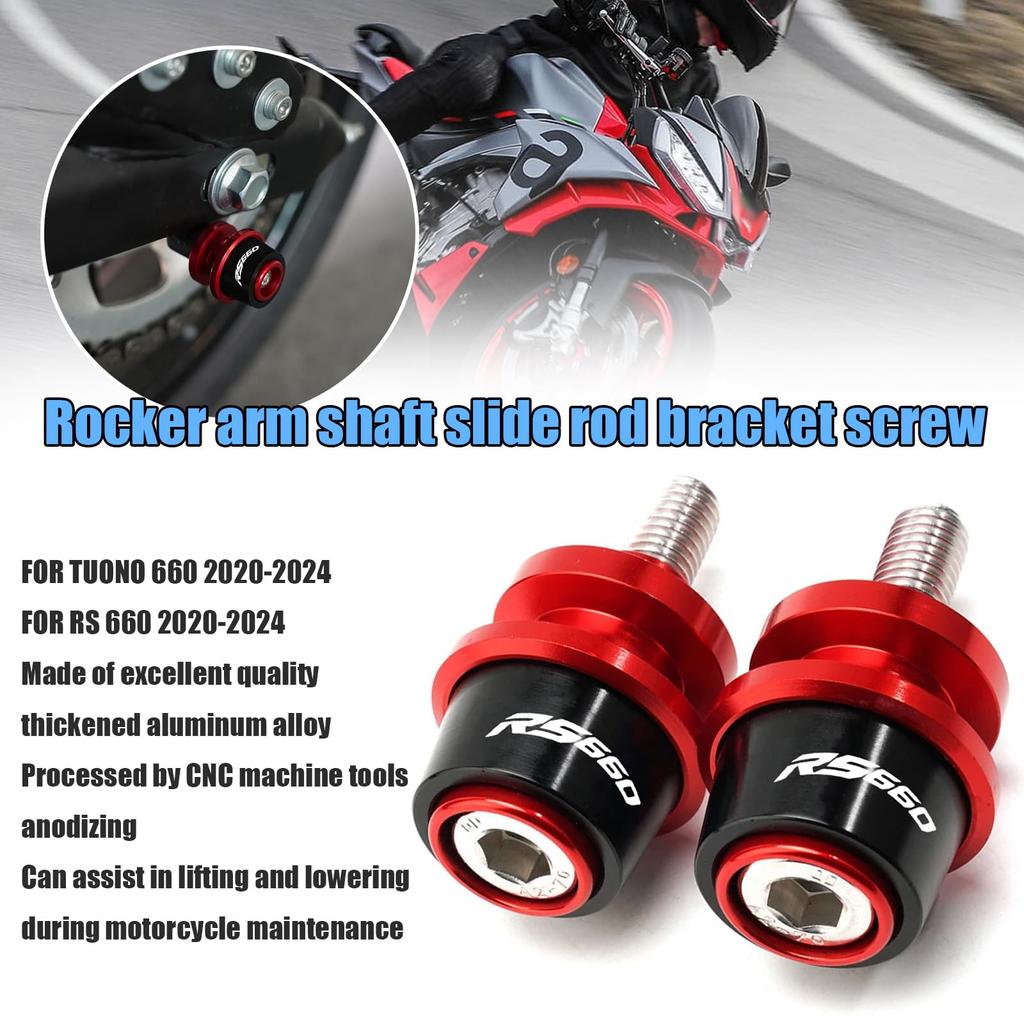 Für RS660/Thunder 660 Tuono 660 2024 CNC-Aluminiumlegierung 8MM Schwingarmspule Slider