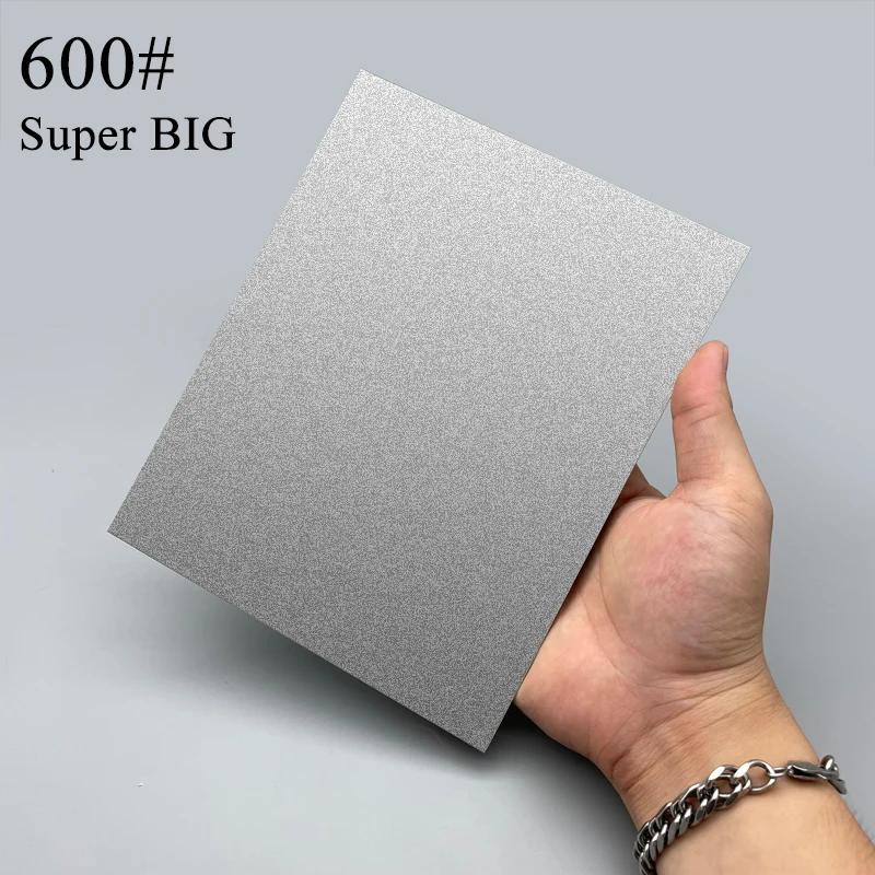 1000 Diamond Plate Hard Large Sharpening Stone Professional Knife Sharpener Whetstone Edge Blade Sharp Apex Sheet Ruby Spyderco