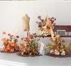 Retro Pastoral Artificial Autumn Flowers for Home, Hotel, Mall, and Outdoor Decor