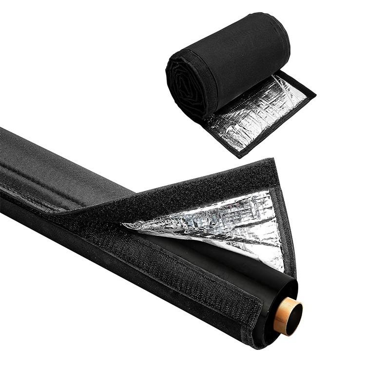 3   Copper Pipe Insulation Cover,72x10.2 Inch 600D Oxford Pipe Insulation Covers for Outside