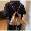 Vintage commuter tote bag women's large-capacity shoulder bag multi-functional casual backpack backpack