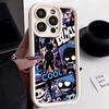 Dark Personality Graffiti Applies To Apple 15plus Mobile Phone Case iPhone16promax Anti-drop 14 Soft 13 Trend