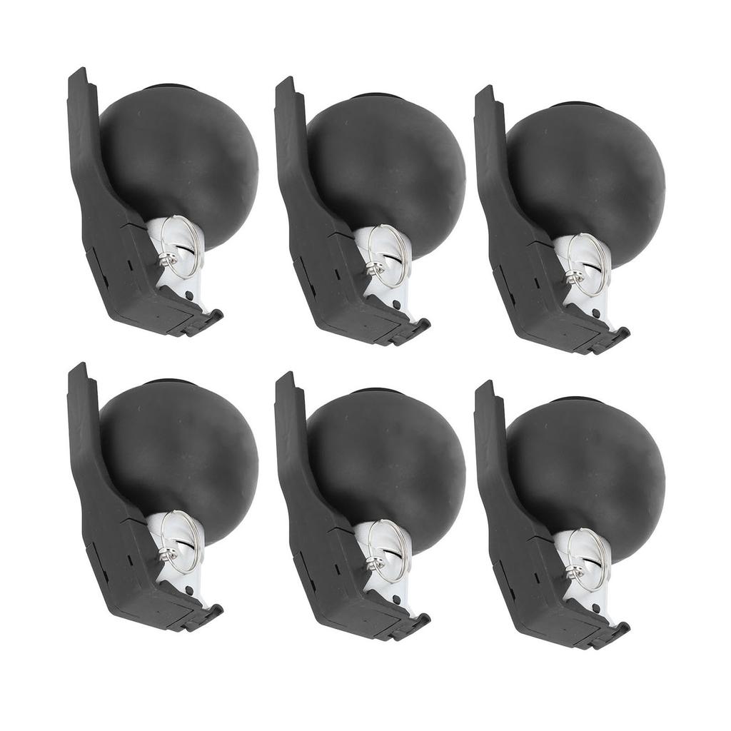 6PCS Kids Hand Grenades Toy with   Sound Light Effect Role Playing Props Fake Grenade Toy