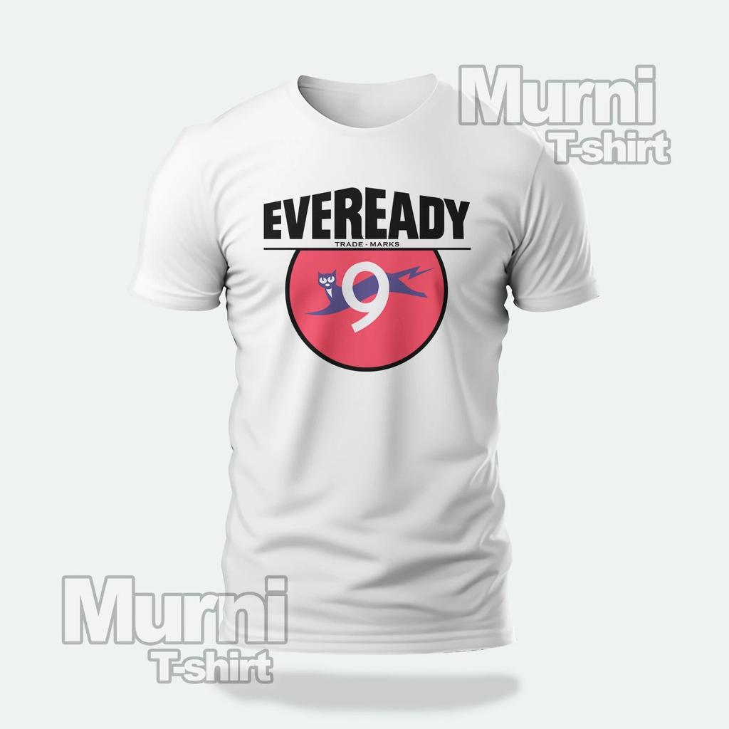 Summer Motorcycle  Eveready LOGO S-4xl  2025 New Environmental Peace Mind Personality Fashion Dream Feelings Eyecatching