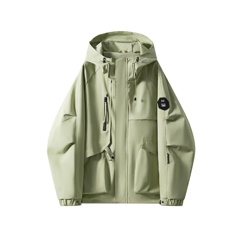 

Куртка в стиле рабочей одежды для улицы Куртка для мужчин и женщин Капюшон Универсальная горная повседневная куртка 3XL