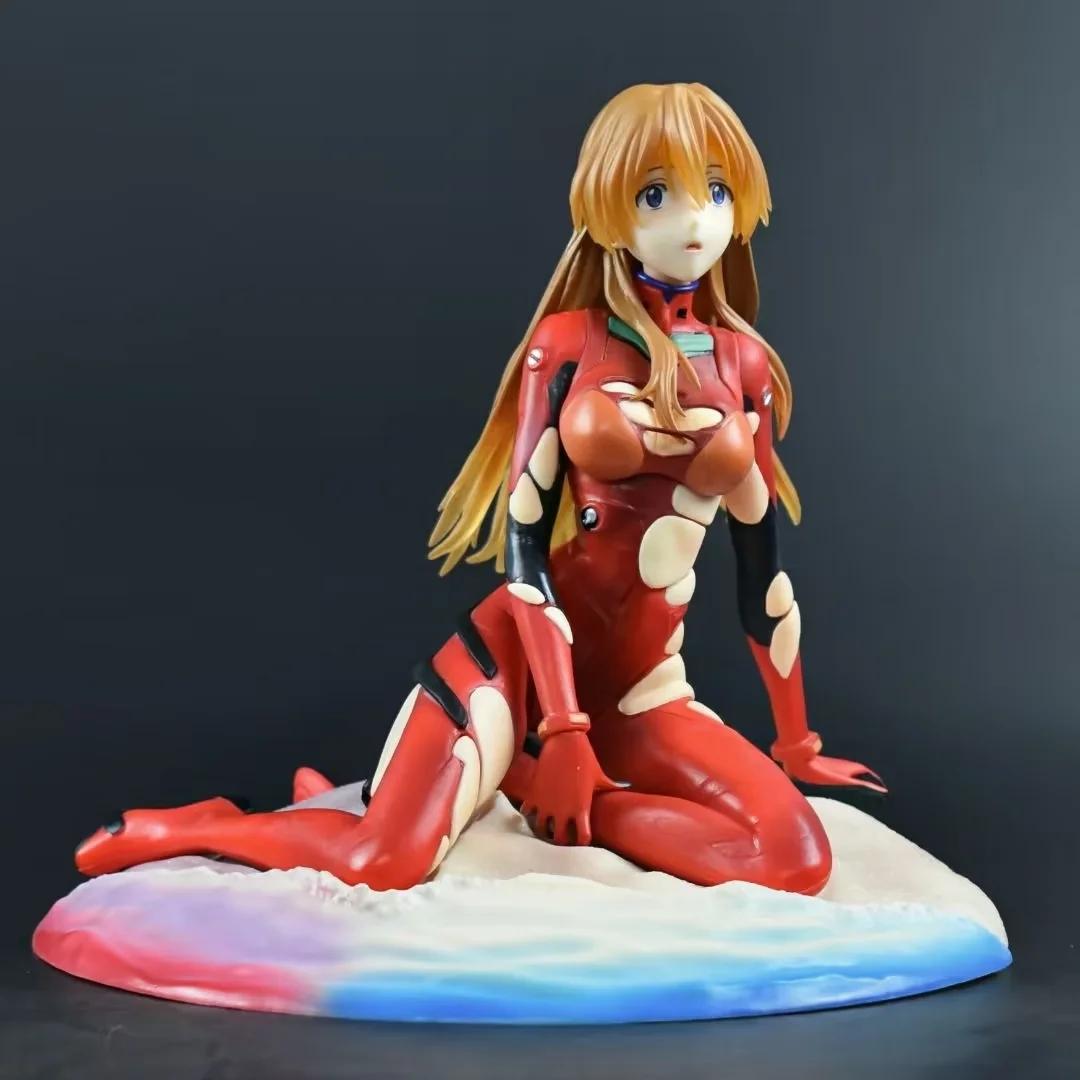 

Аніме NEON GENESIS EVANGELION Фігурки EVA Soryu Asuka Langrey Фігурки Колекція ПВХ Моделі Іграшки для подарунків червоний