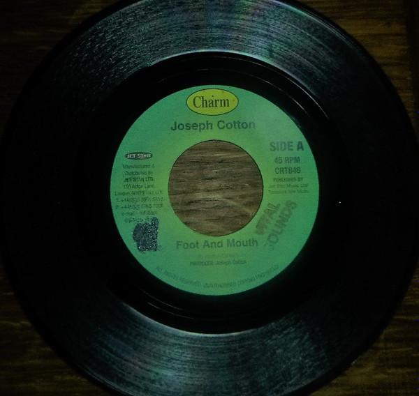 

7inch Record JOSEPH COTTON Foot And Mouth CRT846 Charm UK Reggae Ska Dub Used