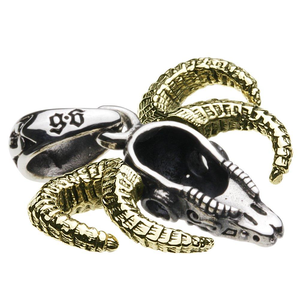 [Cenote] Pendentif Baphomet [Argent 925 Accessoire en Argent] p0671