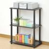 Yamazen SR-3 System Rack (60cm Wide x 30cm Deep), 3 Shelves, Dark Brown