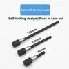 60-150mm Quick Release Hex Extension Rod Set for Electric Drill & Screwdriver