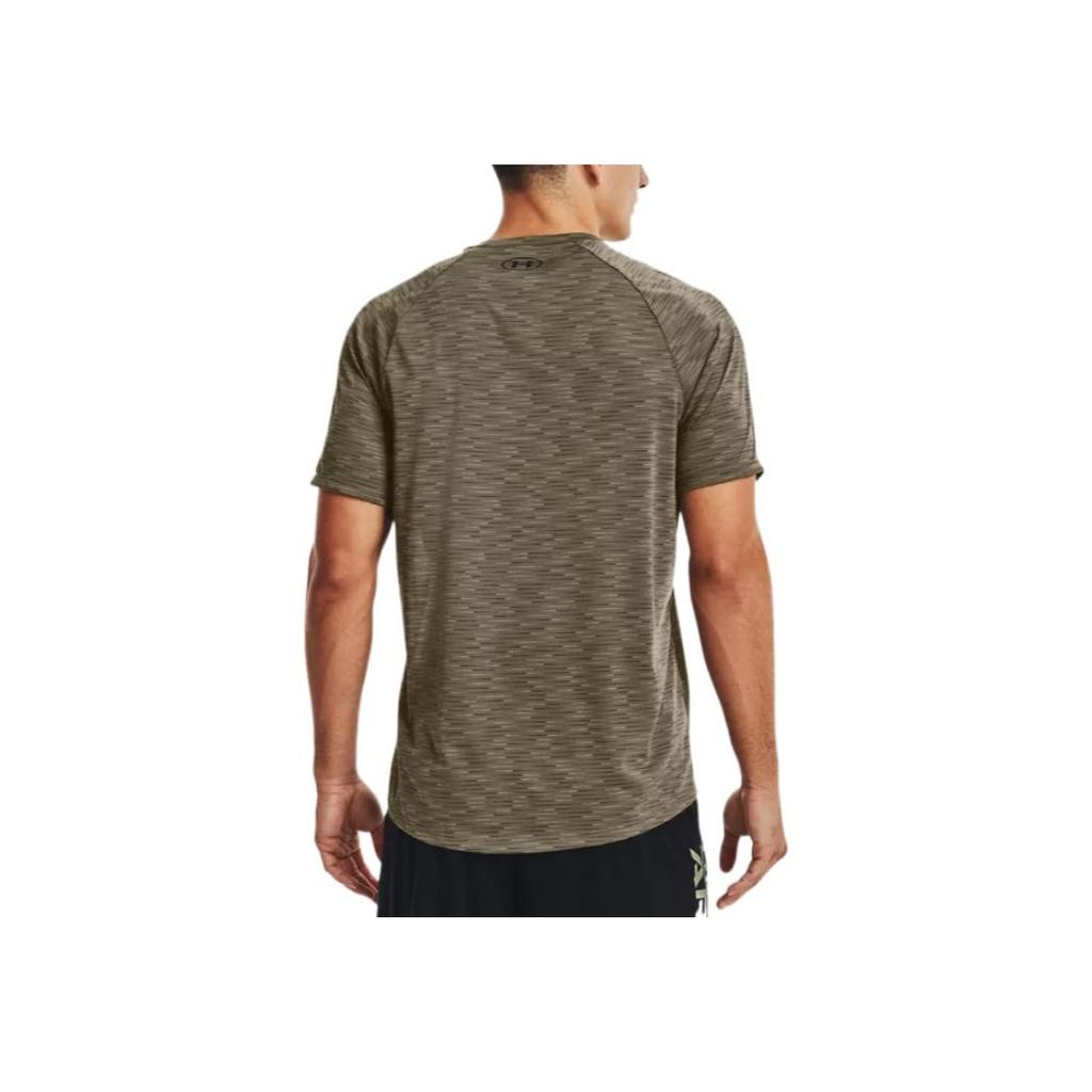 Under Armour Casual Breathable Round Neck Raglan T-Shirt Men Tops Tent-Green 1366140-361