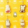 New Style Miffy Rabbit Embroidered Keychain Sweet Cartoon Pendant Bag Ornament Lovely Accessory for Decoration and Matching