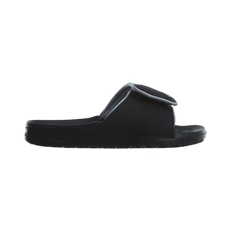 Jordan Hydro 6 Kids Slippers Kids Slippers Black White 881476-011