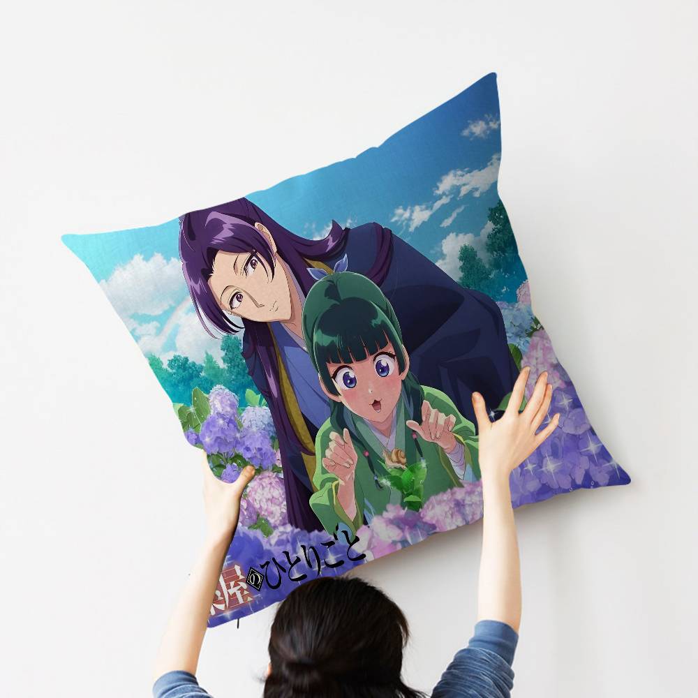 TThe Apothecary Diaries Pillow Cover for Bedroom Room and Living Room Sofa Decorative Cushion Cover