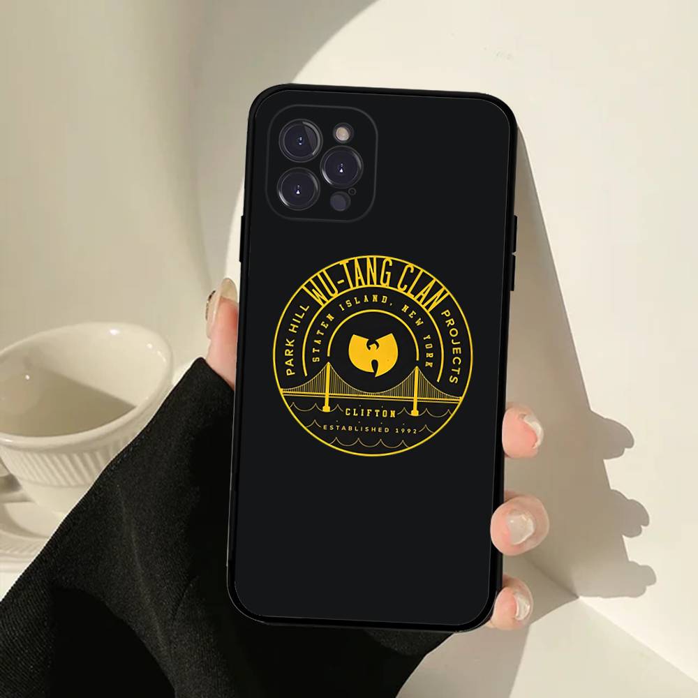 Singer W-WU-T-TANGs For Iphone 17 16 15 11 13 14 Pro Max Plus 12 Mini Black Shell Cover Phone Case