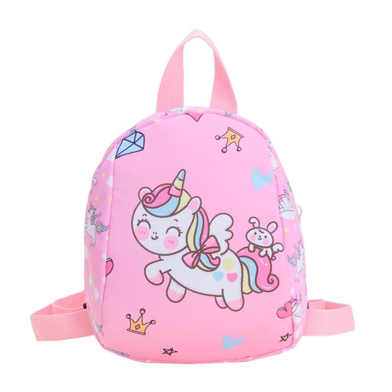 Chaofan Children'S Bag Cute Cartoon Pony Boys And Girls Small Schoolbag Foreign Style Printing Children'S Backpack
