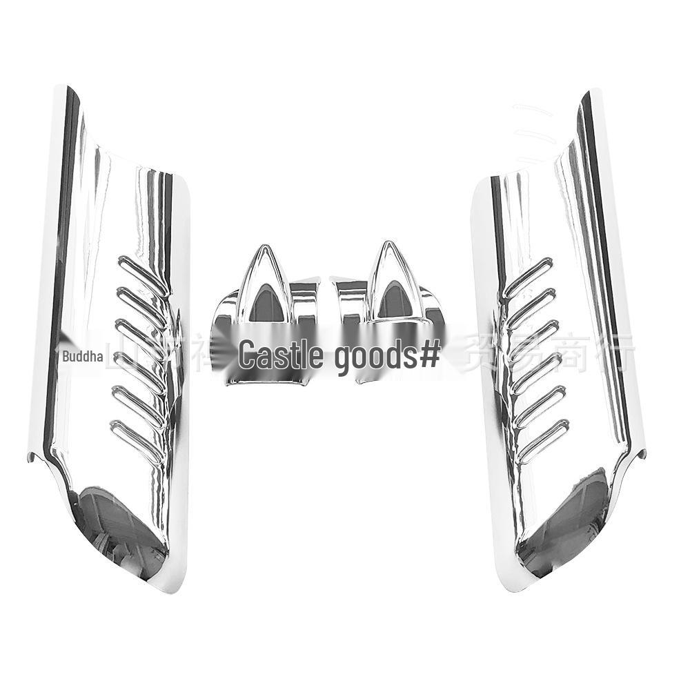 

Хромированная крышка переднего амортизатора для Harley Road King Glide 00-13