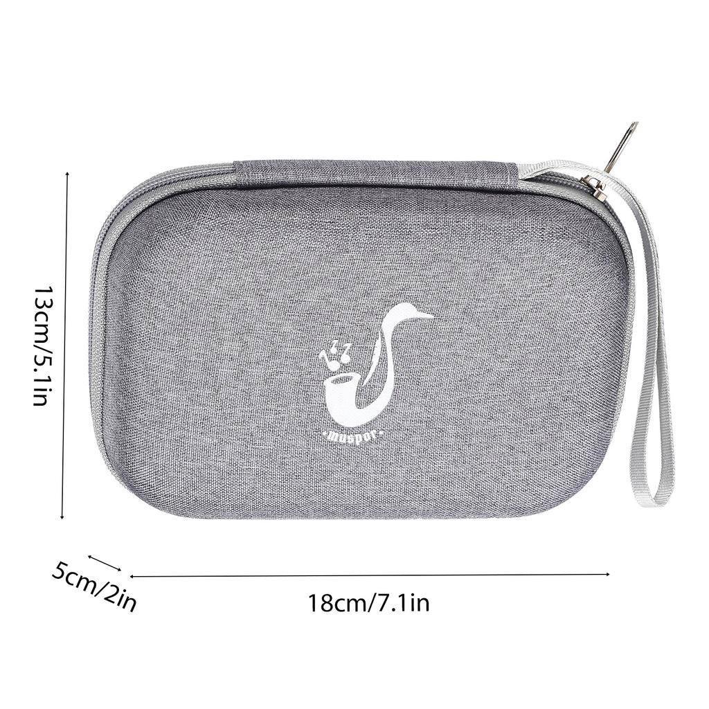 Muspor Reeds Case Storage Bag Reed Carrying Holder for Clarinet Saxophone Waterproof Portable