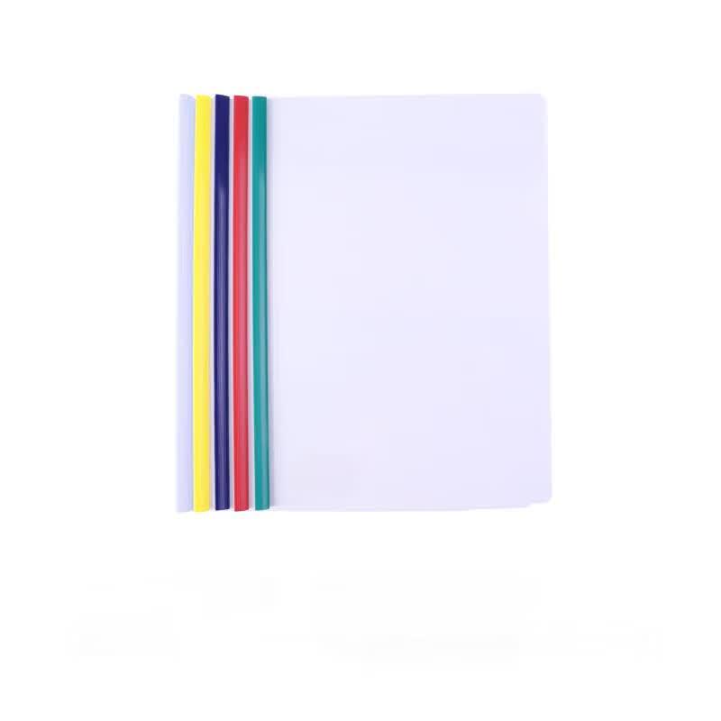 Huaji A4 Clear Plastic Lever File Folder