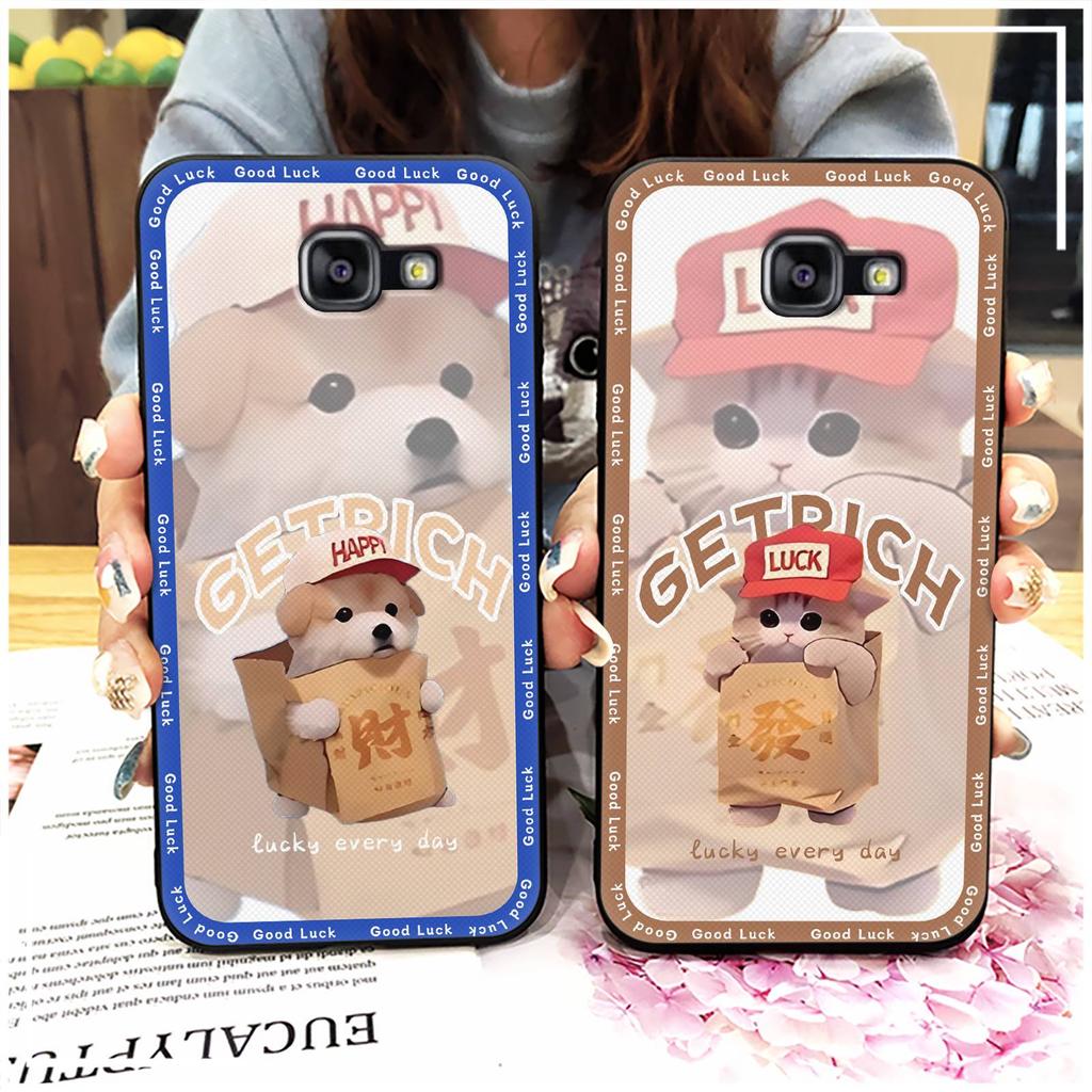 Dirt-resistant Full Wrap Phone Case For Samsung Galaxy A510/A5 2016/SM-A510F Cartoon Cute Anti-dust Protective Silicone