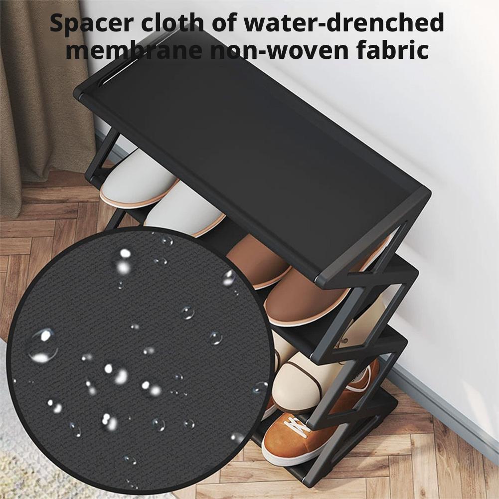 X-type Dustproof Shoe Rack Collapsible Shoe Rack Simple Storage Rack Multi-layer Movable Shoe Rack Student Dormitory Combination