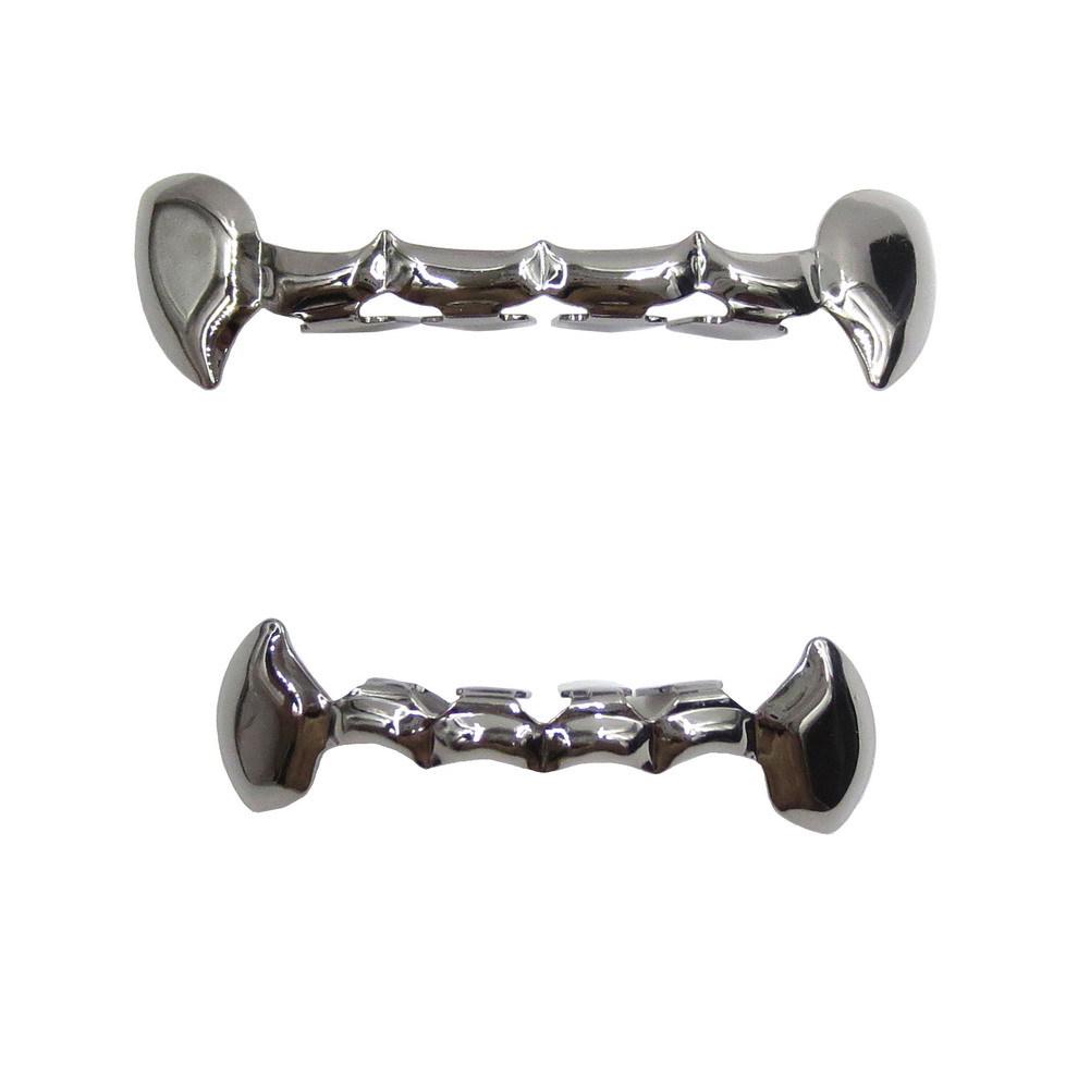 Gold Fangs Hip Hop Grillz - Trendy Personality False Teeth