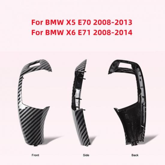 Gear Shift Knob Repair Panel Cover for BMW X5 E70 2008-2013 X6 E71 2008-2014