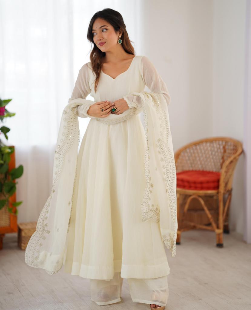 Women Designer Party Wear Look Salwar Suit Gown Set Indian Bollywood Anarkali Ethnic Dress