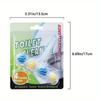 Toilet Cleaner Toilet Balls Hanging with 4 Scents Urine Dirt Decontamination Blue Bubble Deodorant Cleaning Bathroom Supplies KTY