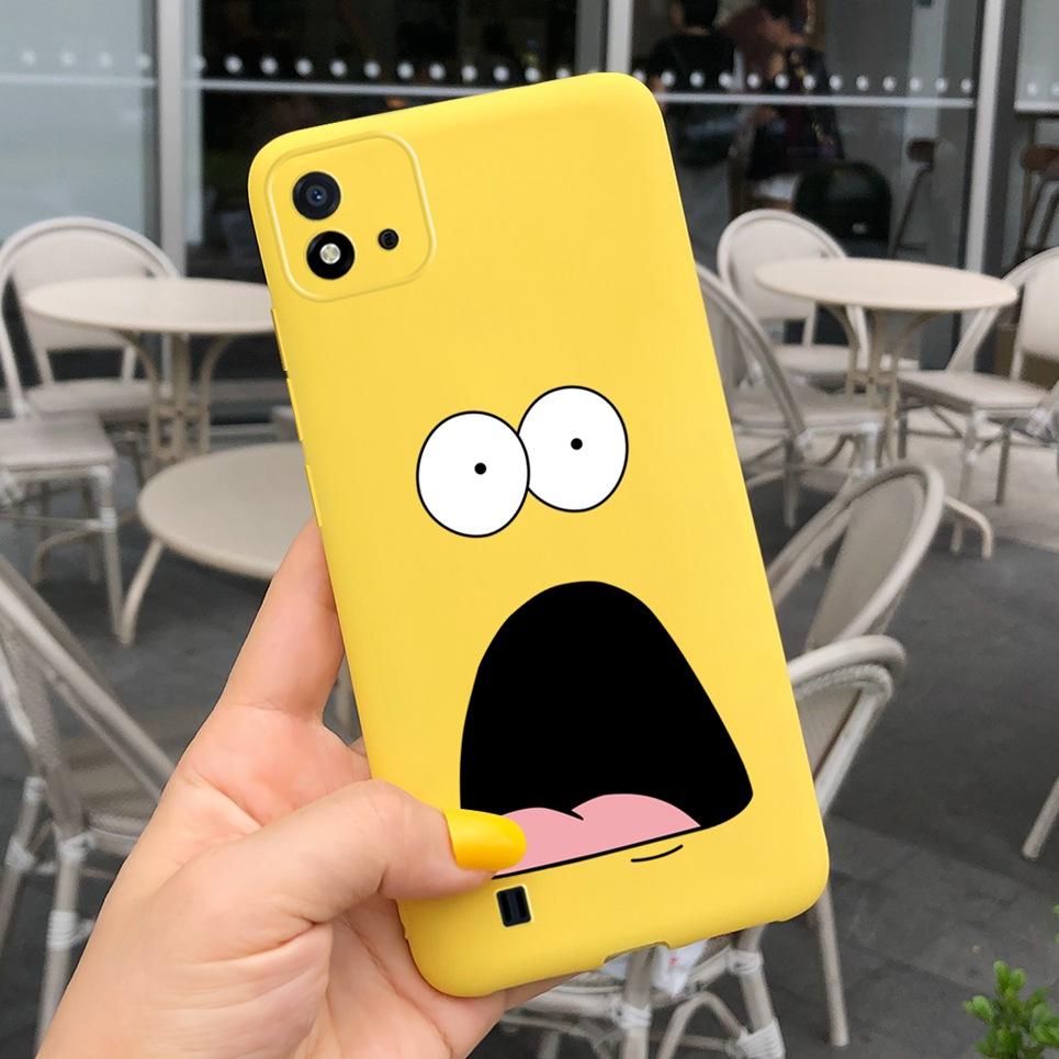 Candy Phone Case For Realme C11 2021 Case 6.52" Cartoon Child Girl Back Cover Shell For Oppo Realme C11 C 11 RMX3231 Silicone