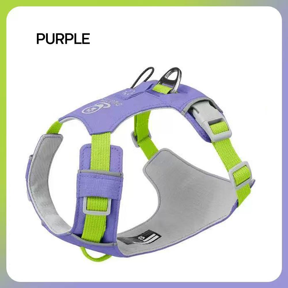 Pet Dog Harness Light Weight Reflective Dog Cat Chest Strap Belt No Pull Soft Harness Vest Adjustable Outdoor Pets Harness
