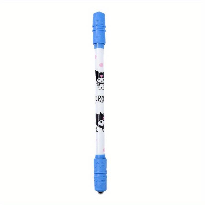 12pcs Kuromi Sanrio cartoon cute elf spin pen special pen spin gift pen signature pen 0.5mm black