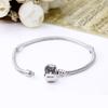 Handmade Original Silver Original Charm Bracelet With S925 Women DIY Beads Charms Bracelet Bangle