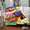 1PC Crayon Shin chan Blanket Lightweight Flannel Throw Blanket for Sofa, Bed, Travel, Camping, Livingroom, Office, Couch