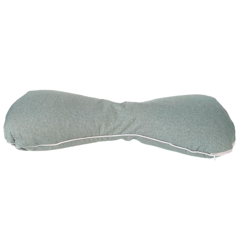 Wormwood Filling Roll Pillow Pressure Relief Reduce Anxiety Detachable Wormwood Cervical Neck Pillow Green