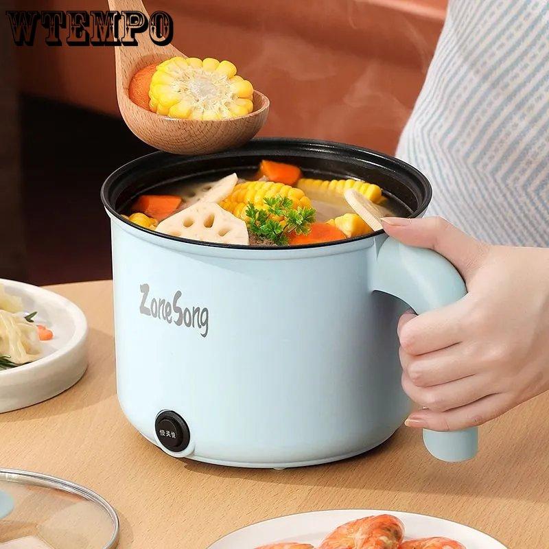 

Электрический кухонный горшок Студенческий общежитие Лапша Кухонный горшок Многофункциональный бытовой мини-рисовый горшок Электрический горшок Антипригарный горшок Электрический горшок