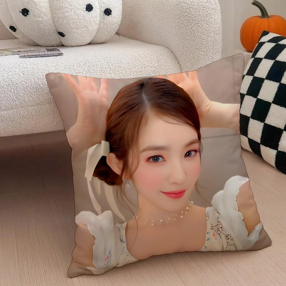 singer elegant IIrene BBae Joohyun Cushion Cover Throw Pillow Cover Hidden Button Durable Polyester Chair Cushion