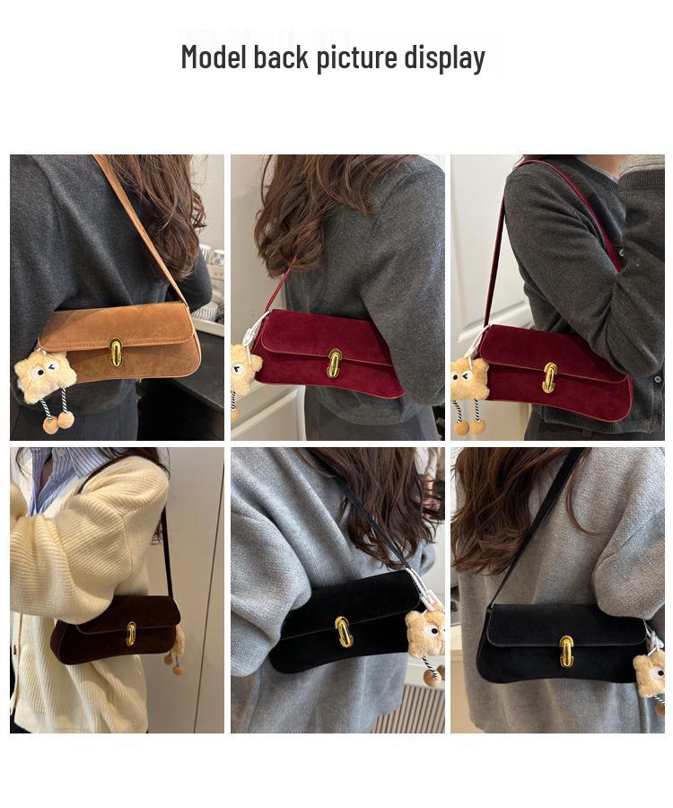 French Niche Women's Stylish Baguette Underarm Shoulder Bag - New 2025 Versatile Handbag