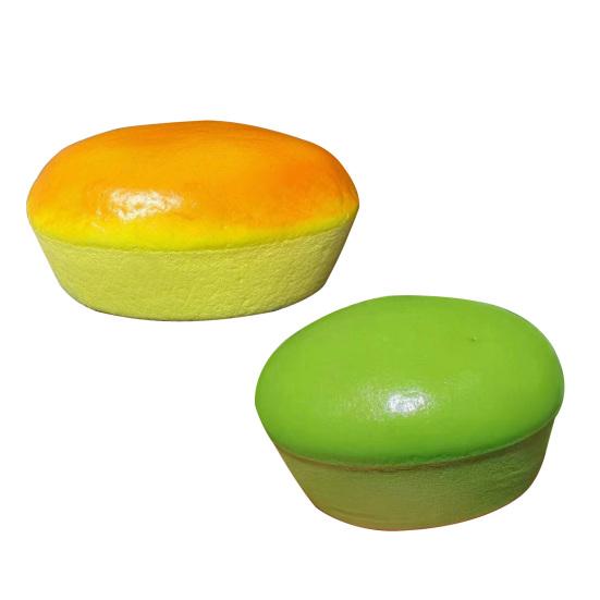 Squeeze Toy Soft Slow Rebound Stress Relief Toy Simulated Cheesecake Design Decompression Toy for Office Students Party